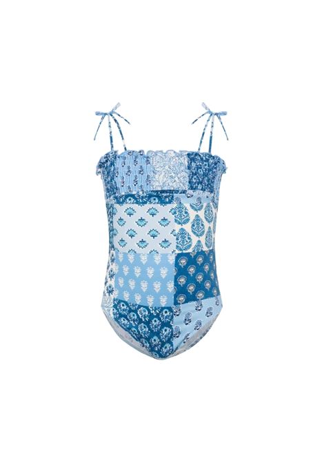 Costume intero con stampa SAINT BARTH | AMI0001 AMINA01021H RADICAL PATCH 3161